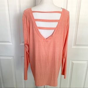 Cutout Back Workout Top